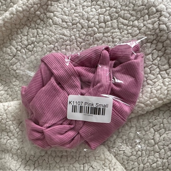 Pink Tie Back Crop Top - Picture 5 of 5